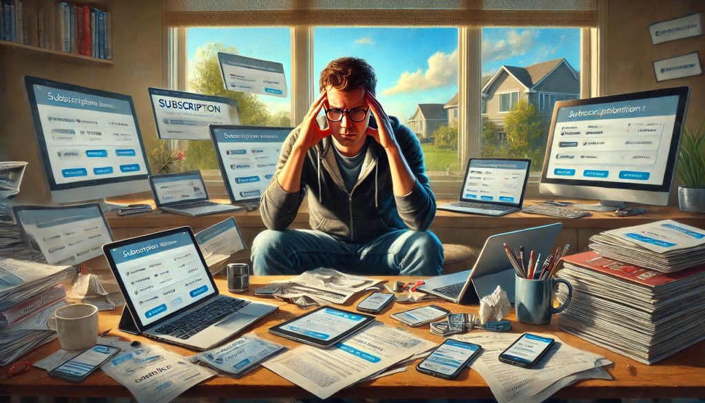 When technology was simpler: Subscription&nbsp;creep