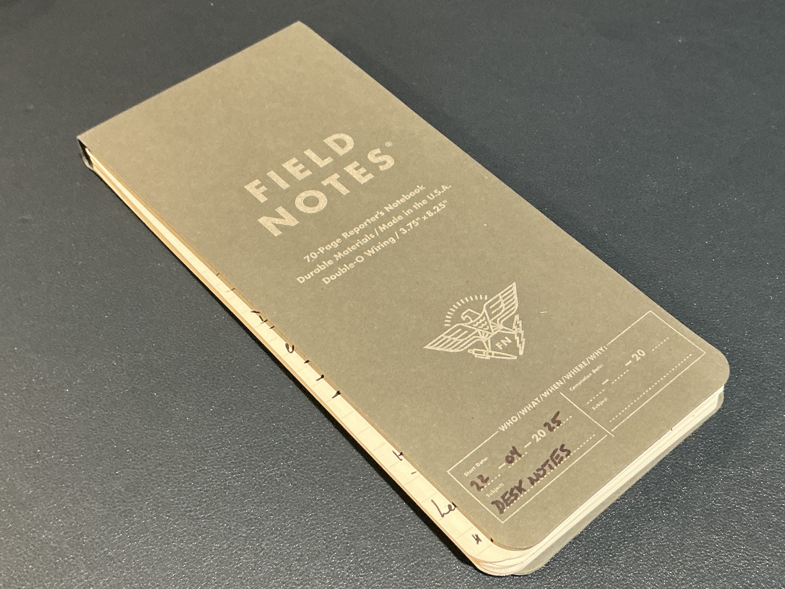 Field Notes Reporter's Notebook